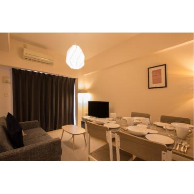 ソフィテル・紺屋町　ジュニアスィート１【ダブルベッド】広々１LDK37㎡　高速WIFI　LAN接続可　無料設備充実　交通アクセス抜群　快適な生活環境をの物件画像