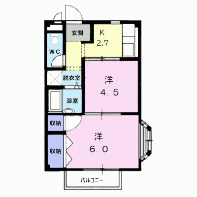レジデンスＫ 201【管理NO：1-002258201-02010】 ★家具家電は申し込み後に搬入します★ ★2026年09月上旬入居可能★の物件画像