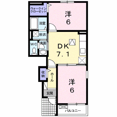 ラヴィエール富士見Ｂ 103【管理NO：1-016931202-01030】 ★家具家電は申し込み後に搬入します★ ★2026年10月中旬入居可能★の物件画像