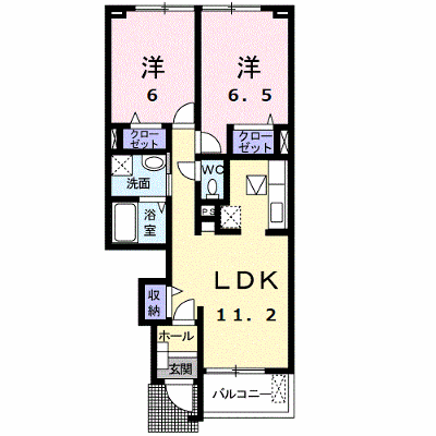 Ｐａｓｓ乙女Ⅴ 102【管理NO：1-015131602-01020】 ★家具家電は申し込み後に搬入します★ ★2026年09月中旬入居可能★の物件画像