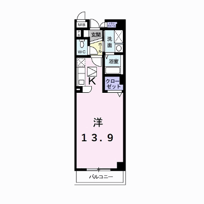 カーサ・ミレニアム 310【管理NO：1-013157801-03090】 ★家具家電は申し込み後に搬入します★ ★2026年09月中旬入居可能★の物件画像