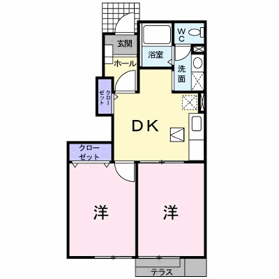 リオン園原　Ⅰ 101【管理NO：1-009692601-01010】 ★家具家電は申し込み後に搬入します★ ★2026年09月中旬入居可能★の物件画像