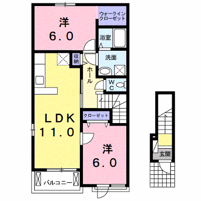 ルーエ・Ｓ 201【管理NO：1-018684301-02010】 ★家具家電は申し込み後に搬入します★ ★2026年09月上旬入居可能★の物件画像