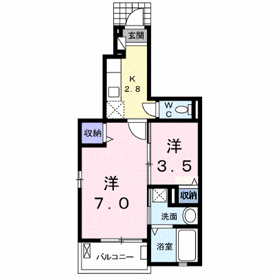 Ｓｃｈｏｎｅ（シェーネ） 105【管理NO：1-022641501-01040】 ★家具家電は申し込み後に搬入します★ ★2026年09月上旬入居可能★の物件画像