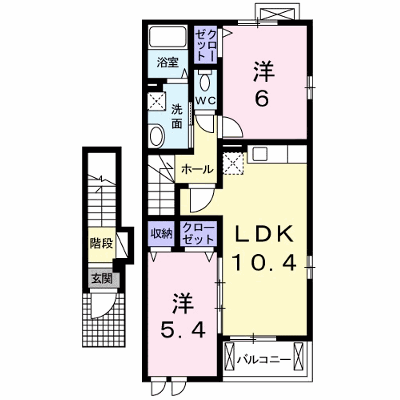 エステート上口 202【管理NO：1-020004601-02020】 ★家具家電は申し込み後に搬入します★の物件画像