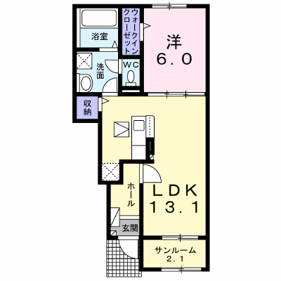 ヴィラ　ベルディ　Ⅱ 103【管理NO：1-026685402-01030】 ★家具家電は申し込み後に搬入します★ ★2026年09月中旬入居可能★の物件画像