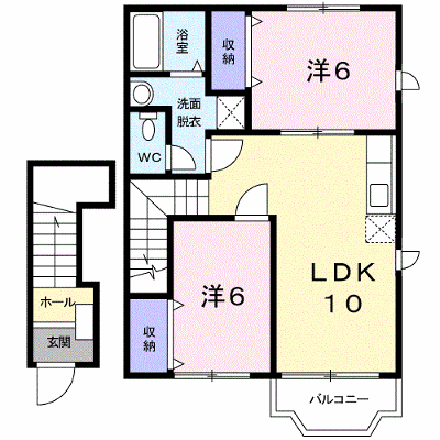 サンハイム・江無田　Ａ 202【管理NO：1-010507001-02020】 ★家具家電は申し込み後に搬入します★ ★2026年10月上旬入居可能★の物件画像