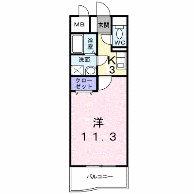 グランディールＦ 207【管理NO：1-011197601-02070】 ★家具家電は申し込み後に搬入します★ ★2026年10月中旬入居可能★の物件画像