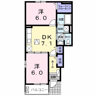 サン　ルミエールＣ 101【管理NO：1-017206903-01010】 ★家具家電は申し込み後に搬入します★の物件画像