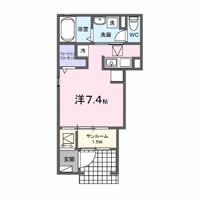 ゴールド　ティアラ 101【管理NO：1-028389201-01010】 ★家具家電は申し込み後に搬入します★の物件画像