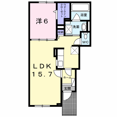 サンリット 103【管理NO：1-023735401-01030】 ★家具家電は申し込み後に搬入します★の物件画像