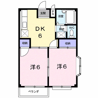 エルディム稲和Ａ 201【管理NO：1-003916201-02010】 ★家具家電は申し込み後に搬入します★の物件画像