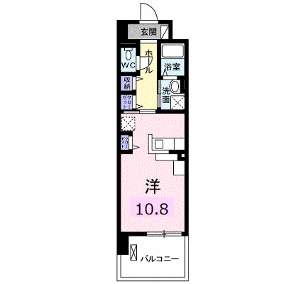 カシリ・エスポワール 205【管理NO：1-021213501-02040】 ★家具家電は申し込み後に搬入します★の物件画像
