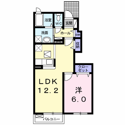 エレヴァートピアＣ 102【管理NO：1-015461901-01020】 ★家具家電は申し込み後に搬入します★の物件画像