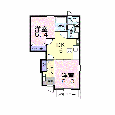ファミーユＢ 103【管理NO：1-012282702-01030】 ★家具家電は申し込み後に搬入します★ ★2026年09月中旬入居可能★の物件画像