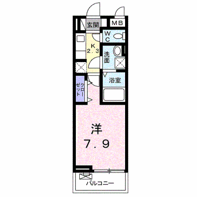フラン 205【管理NO：1-023153801-02050】 ★家具家電は申し込み後に搬入します★ ★2026年09月上旬入居可能★の物件画像
