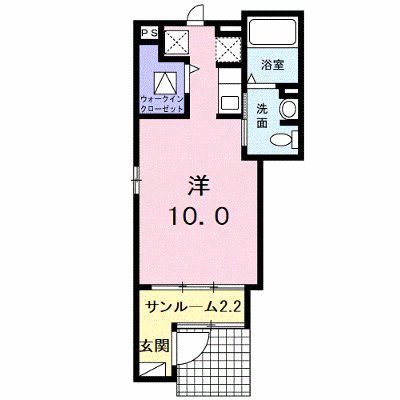 ライゼ　イヅミヤ　Ⅱ 101【管理NO：1-019258501-01010】 ★家具家電は申し込み後に搬入します★の物件画像