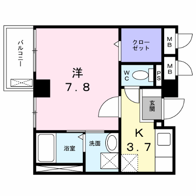 ライゼ　イヅミヤ　Ⅰ 202【管理NO：1-018566101-02020】 ★家具家電は申し込み後に搬入します★ ★2026年09月下旬入居可能★の物件画像