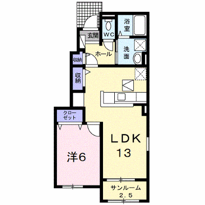 フォルトゥーナ・Ⅱ 101【管理NO：1-020354802-01010】 ★家具家電は申し込み後に搬入します★の物件画像