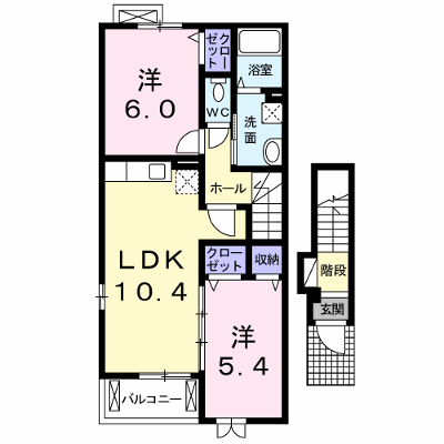 イーストⅡ 201【管理NO：1-020145002-02010】 ★家具家電は申し込み後に搬入します★ ★2026年09月上旬入居可能★の物件画像