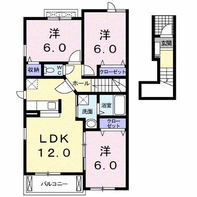 フォレストガーデン 202【管理NO：1-016648101-02020】 ★家具家電は申し込み後に搬入します★ ★2026年08月下旬入居可能★の物件画像