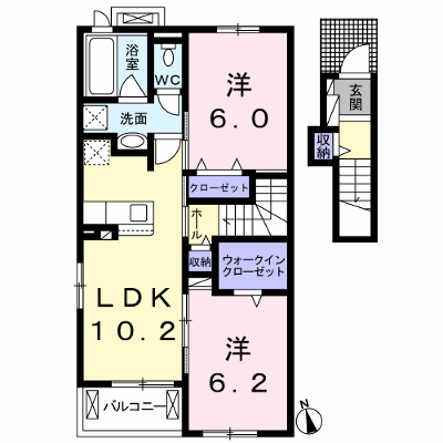 ソフィア　シャルム 202【管理NO：1-025056801-02020】 ★家具家電は申し込み後に搬入します★の物件画像