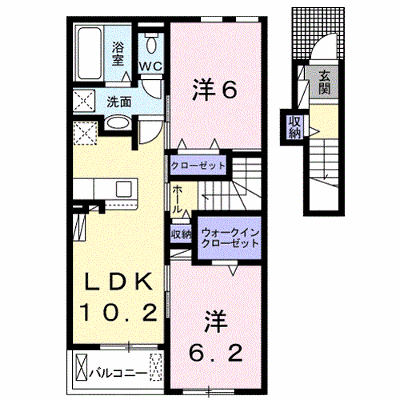 つゆくさハイツ 202【管理NO：1-025228401-02020】 ★家具家電は申し込み後に搬入します★の物件画像