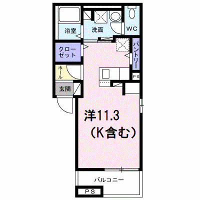 ユーフォリアⅠ 202【管理NO：1-026626801-02020】 ★家具家電は申し込み後に搬入します★ ★2026年08月下旬入居可能★の物件画像