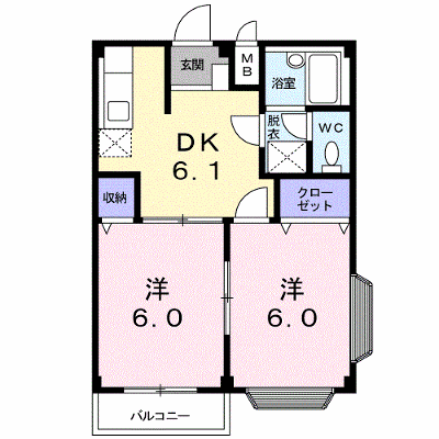 エルディム華Ａ 201【管理NO：1-001791801-02010】 ★家具家電は申し込み後に搬入します★ ★2026年09月中旬入居可能★の物件画像