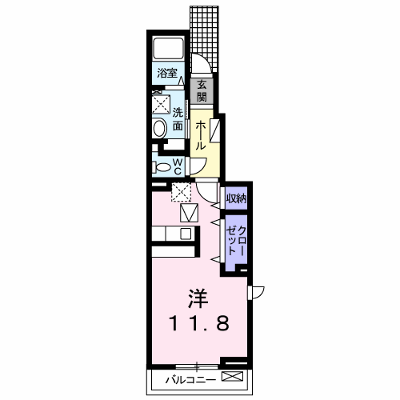サンパティーク蓑川 101【管理NO：1-024979901-01010】 ★家具家電は申し込み後に搬入します★の物件画像