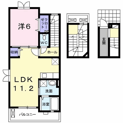 グランデ・Ⅰ 302【管理NO：1-019328401-03020】 ★家具家電は申し込み後に搬入します★の物件画像