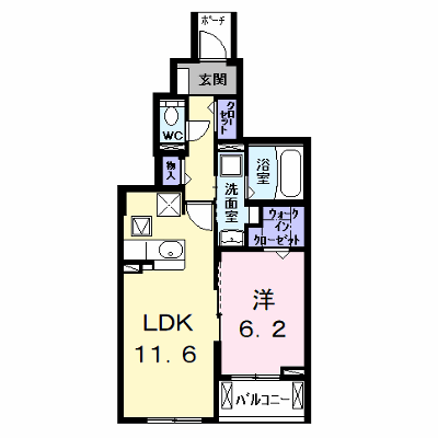 インブルーム（ＩｎＢｌｏｏｍ） 102【管理NO：1-027964101-01020】 ★家具家電は申し込み後に搬入します★ ★2026年09月上旬入居可能★の物件画像