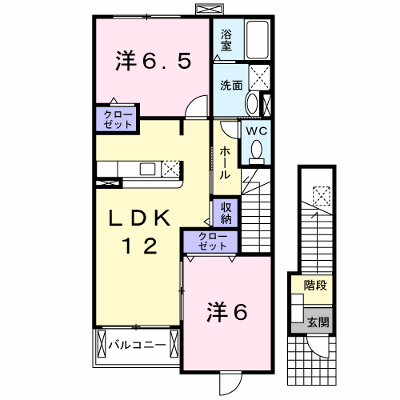 ブラヴィッシモ　Ⅰ 201【管理NO：1-014643101-02010】 ★家具家電は申し込み後に搬入します★ ★2026年10月中旬入居可能★の物件画像