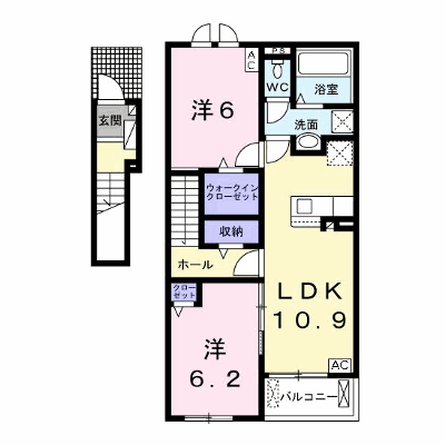 センシア六条 202【管理NO：1-026871401-02020】 ★家具家電は申し込み後に搬入します★の物件画像