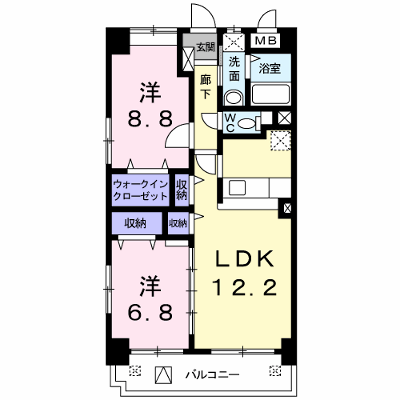 サウスヒルズ緑Ａ 207【管理NO：1-012511401-02060】 ★家具家電は申し込み後に搬入します★ ★2026年10月中旬入居可能★の物件画像