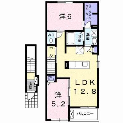 レガーレ 203【管理NO：1-025976201-02030】 ★家具家電は申し込み後に搬入します★ ★2026年09月上旬入居可能★の物件画像