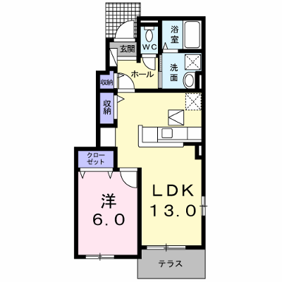 グラン　シエル　星田 101【管理NO：1-021623001-01010】 ★家具家電は申し込み後に搬入します★ ★2026年09月中旬入居可能★の物件画像