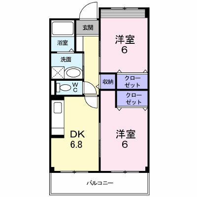 エアリーヒル 306【管理NO：1-012191401-03050】 ★家具家電は申し込み後に搬入します★ ★2026年09月中旬入居可能★の物件画像