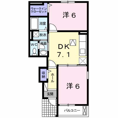 サンリット　ヴィラ 106【管理NO：1-017572101-01050】 ★家具家電は申し込み後に搬入します★ ★2026年09月中旬入居可能★の物件画像