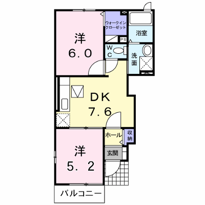 カサ・デ・ルーエ 101【管理NO：1-014843401-01010】 ★家具家電は申し込み後に搬入します★の物件画像