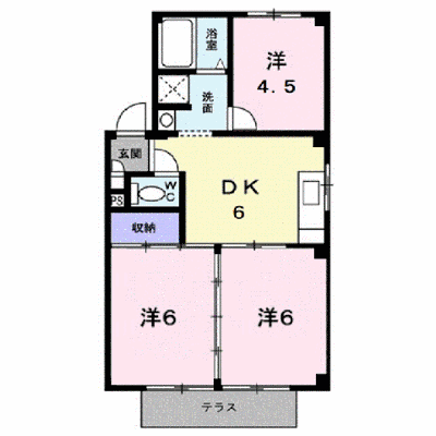 城山ハイツ 101【管理NO：1-003360801-01010】 ★家具家電は申し込み後に搬入します★の物件画像