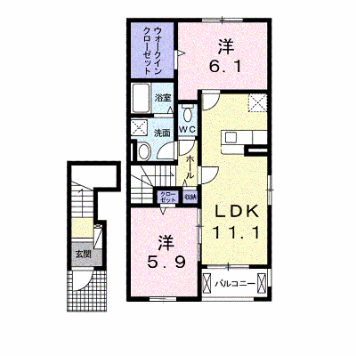 永遠Ａ 203【管理NO：1-026151801-02030】 ★家具家電は申し込み後に搬入します★ ★2026年09月中旬入居可能★の物件画像