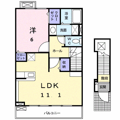 幸和 202【管理NO：1-016926301-02020】 ★家具家電は申し込み後に搬入します★ ★2026年09月中旬入居可能★の物件画像
