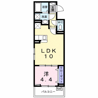 リベルテ　リンク 304【管理NO：1-025796001-03040】 ★家具家電は申し込み後に搬入します★の物件画像