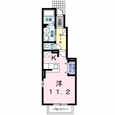 メゾンカメリアⅡ 103【管理NO：1-019341801-01030】 ★家具家電は申し込み後に搬入します★の物件画像