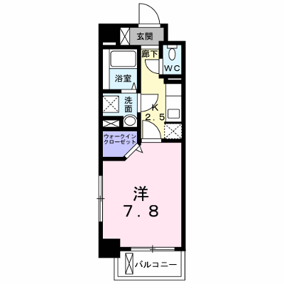 ニューレジデンス穴生 207【管理NO：1-026073701-02060】 ★家具家電は申し込み後に搬入します★ ★2026年09月下旬入居可能★の物件画像