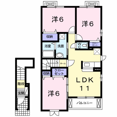 グランクリュー上の原 203【管理NO：1-017723501-02030】 ★家具家電は申し込み後に搬入します★ ★2026年08月下旬入居可能★の物件画像