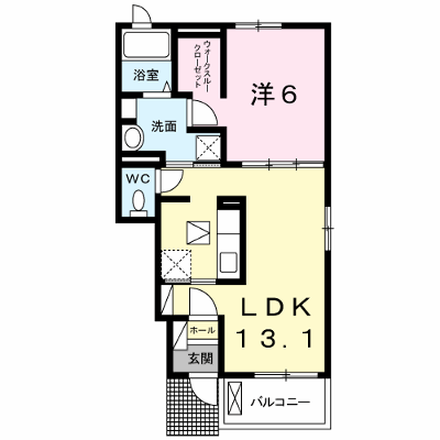 ＶＩＬＬ川棚 104【管理NO：1-021071001-01040】 ★家具家電は申し込み後に搬入します★ ★2026年09月中旬入居可能★の物件画像