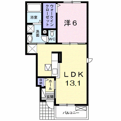 メイブローテⅠ 103【管理NO：1-026360101-01030】 ★家具家電は申し込み後に搬入します★ ★2026年09月中旬入居可能★の物件画像