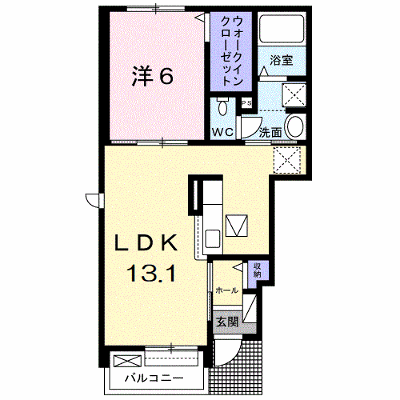 メイブローテⅠ 101【管理NO：1-026360101-01010】 ★家具家電は申し込み後に搬入します★の物件画像